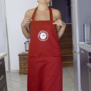 Tablier Rouge – Cheffe Créole Officielle 974 (féminin)